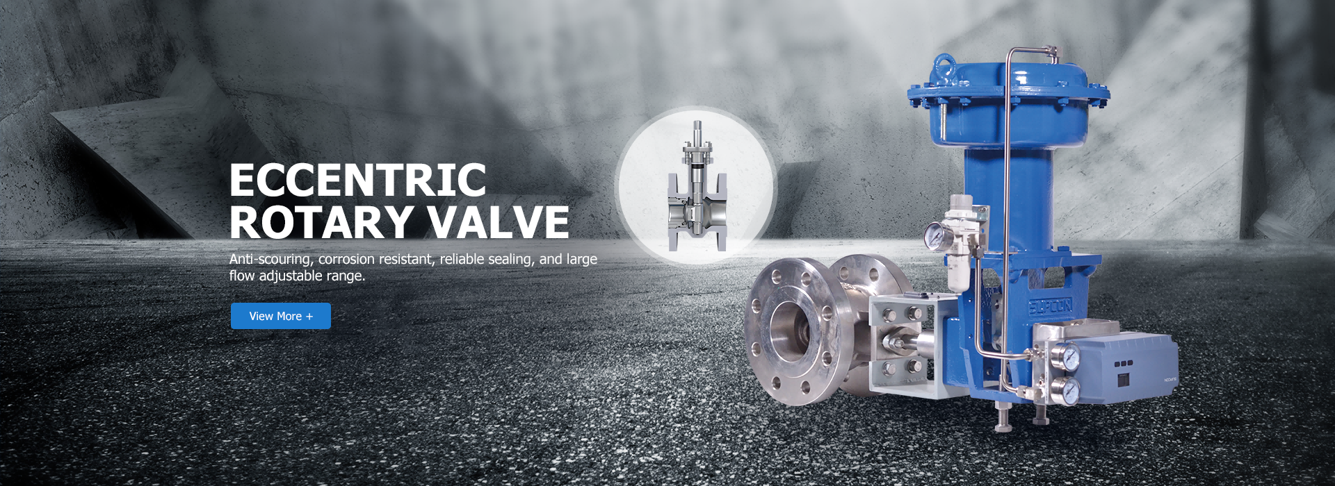 Eccentric rotary valve